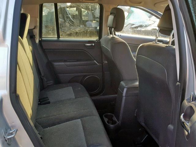 1C4NJDBB1CD616313 - 2012 JEEP COMPASS SP Gümüş foto 6