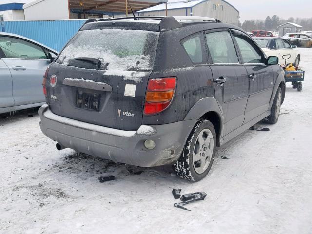 5Y2SM62804Z464779 - 2004 PONTIAC VIBE BLACK photo 4