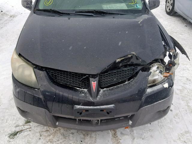 5Y2SM62804Z464779 - 2004 PONTIAC VIBE BLACK photo 7