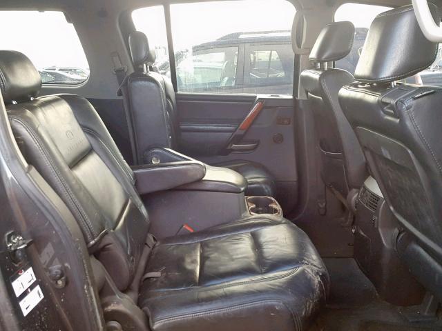 5N3AA08C95N803774 - 2005 INFINITI QX56 GRAY photo 6