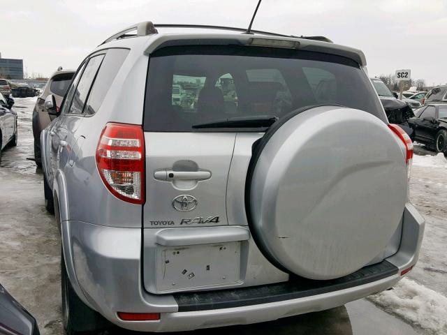 JTMBF31V49D001645 - 2009 TOYOTA RAV4 LIMIT SILVER photo 3