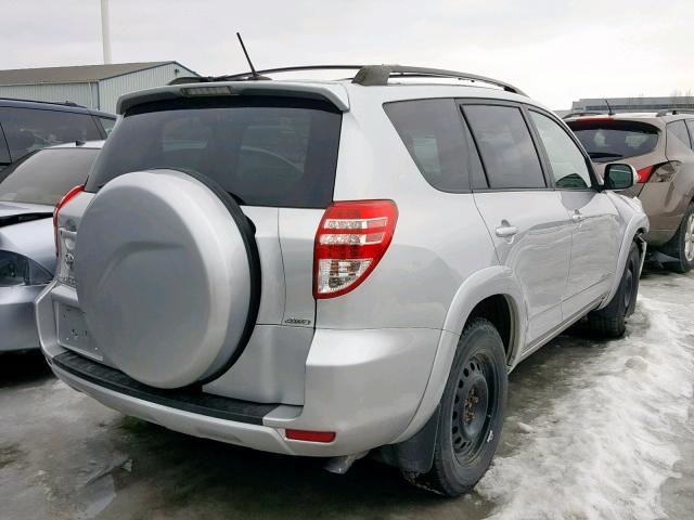 JTMBF31V49D001645 - 2009 TOYOTA RAV4 LIMIT SILVER photo 4