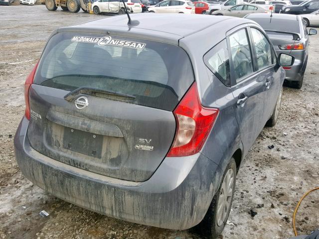 3N1CE2CP8GL411990 - 2016 NISSAN VERSA NOTE GRAY photo 4