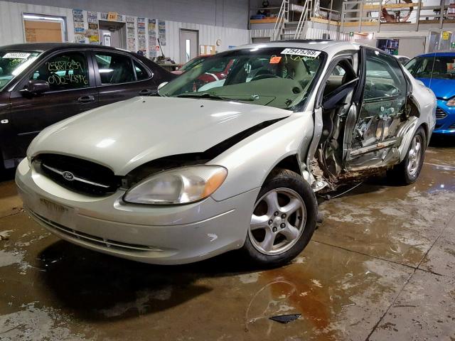 1FAFP55U53G177336 - 2003 FORD TAURUS SES TAN photo 2