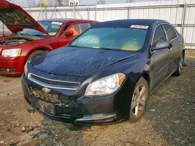 1G1ZD5E01CF374564 - 2012 CHEVROLET MALIBU 2LT GRAY photo 2