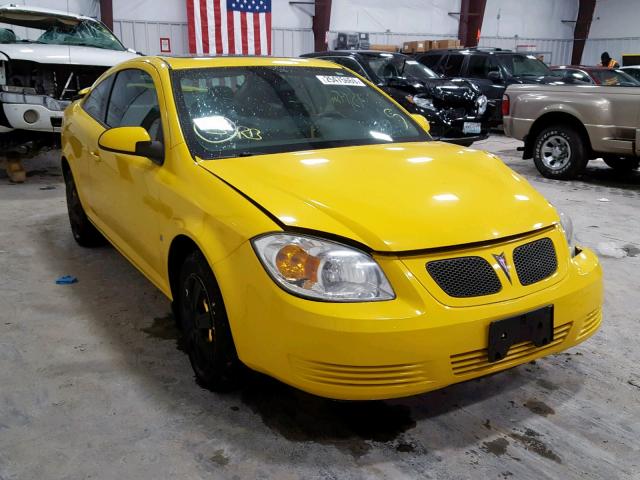 1G2AL18F687102937 - 2008 PONTIAC G5 YELLOW photo 1