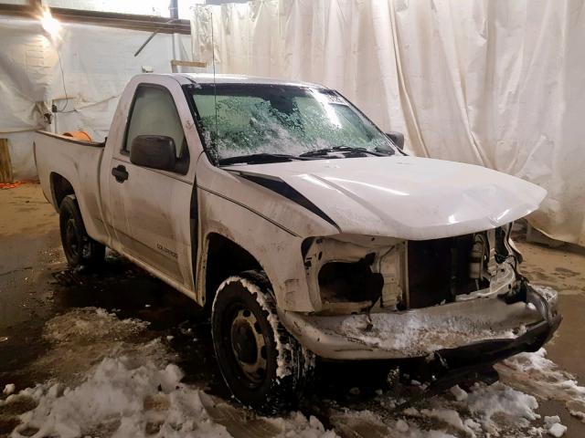 1GCCS148958245952 - 2005 CHEVROLET COLORADO WHITE photo 1