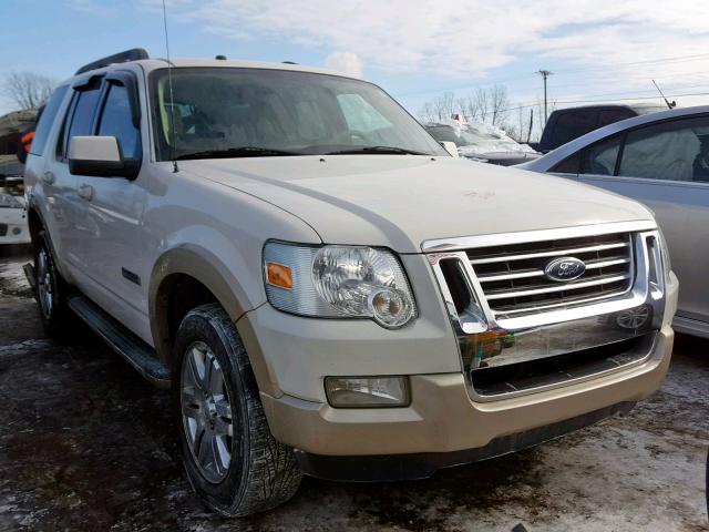 1FMEU64E48UA39273 - 2008 FORD EXPLORER E WHITE photo 1