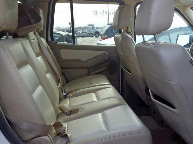 1FMEU64E48UA39273 - 2008 FORD EXPLORER E WHITE photo 6