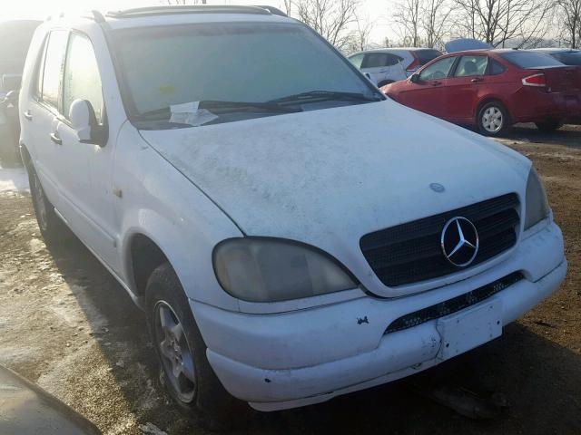 4JGAB54E0YA204736 - 2000 MERCEDES-BENZ ML 320 WHITE photo 1