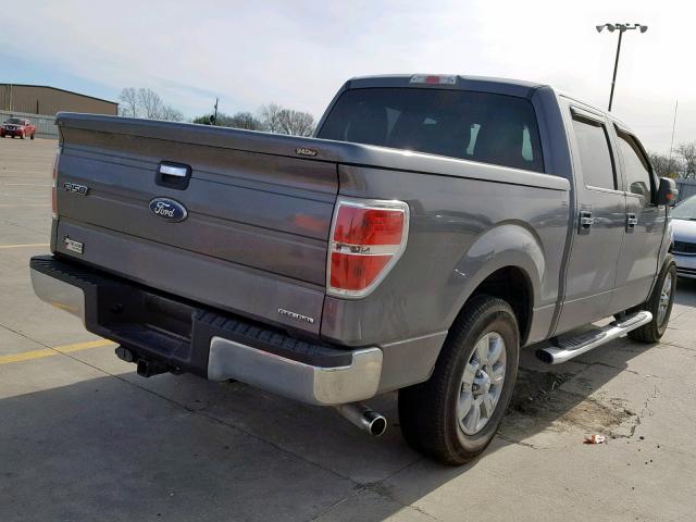 1FTEW1CM5CKD04894 - 2012 FORD F150 SUPER SILVER photo 4