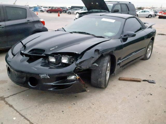 2G2FV22G112136143 - 2001 PONTIAC FIREBIRD F BLACK photo 2