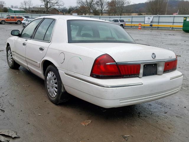 2MEFM74W0YX640064 - 2000 MERCURY GRAND MARQ WHITE photo 3