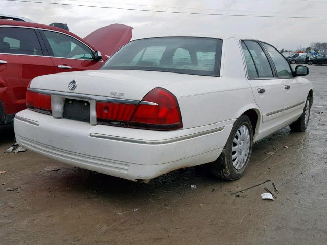 2MEFM74W0YX640064 - 2000 MERCURY GRAND MARQ WHITE photo 4