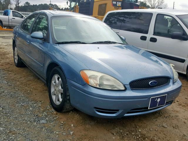 1FAFP56U76A120738 - 2006 FORD TAURUS SEL BLUE photo 1