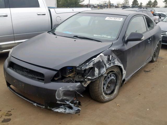 JTKDE177660091370 - 2006 TOYOTA SCION TC შავი ფოტო 2
