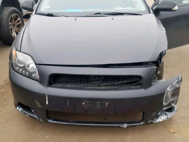 JTKDE177660091370 - 2006 TOYOTA SCION TC შავი ფოტო 7