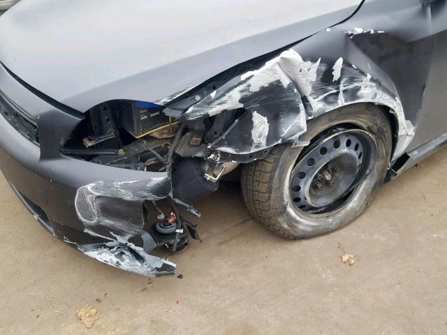 JTKDE177660091370 - 2006 TOYOTA SCION TC შავი ფოტო 9