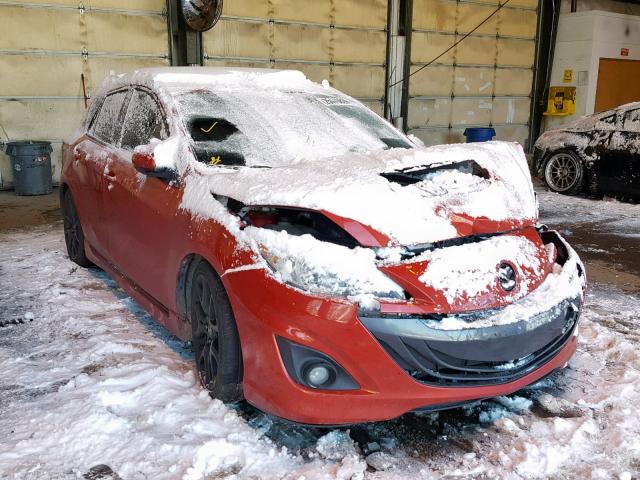 JM1BL1L30C1548185 - 2012 MAZDA SPEED 3 RED photo 1
