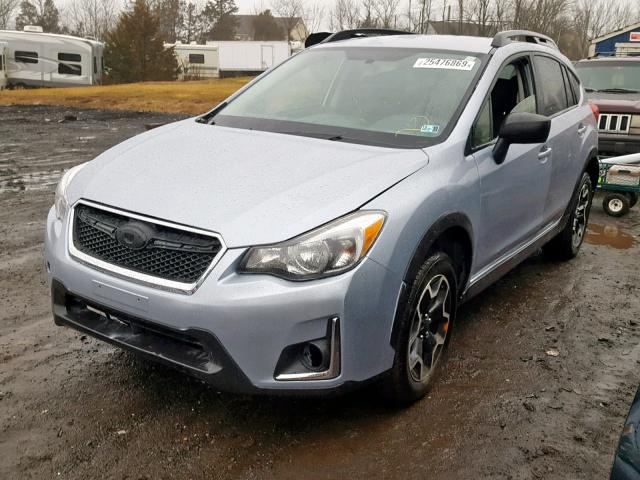 JF2GPABC8G8255287 - 2016 SUBARU CROSSTREK SILVER photo 2