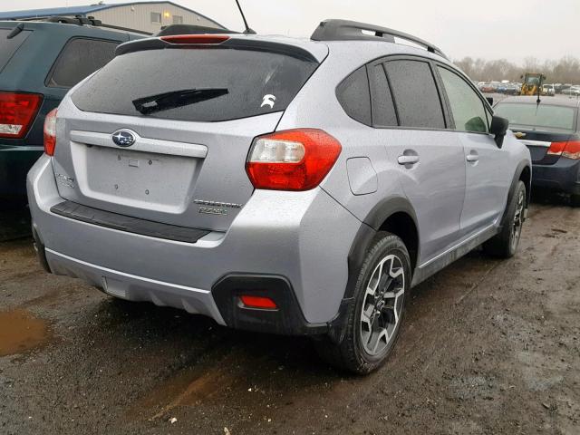 JF2GPABC8G8255287 - 2016 SUBARU CROSSTREK SILVER photo 4