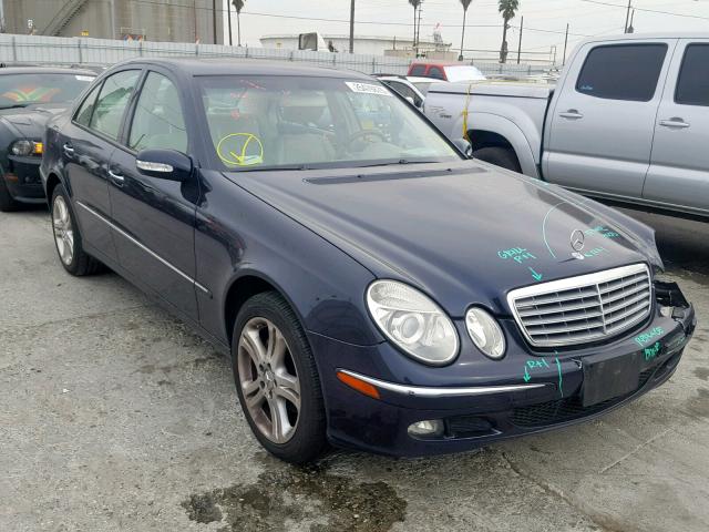 WDBUF56J66A956761 - 2006 MERCEDES-BENZ E 350 BLUE photo 1