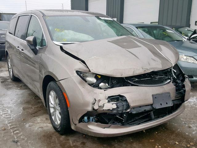 2C4RC1DG6HR804252 - 2017 CHRYSLER PACIFICA T BROWN photo 1