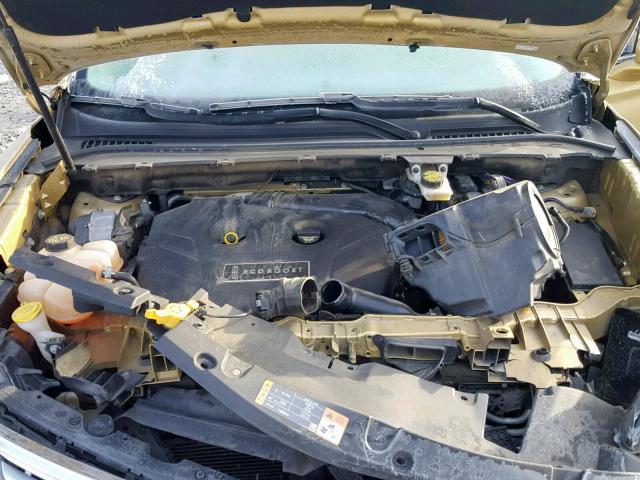 5LMCJ1A91FUJ00924 - 2015 LINCOLN MKC GOLD photo 7