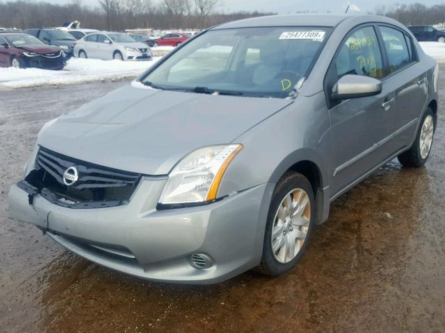 3N1AB6AP0AL708611 - 2010 NISSAN SENTRA 2.0 SILVER photo 2