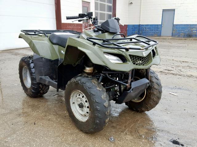 5SAAK49KX87102633 - 2008 SUZUKI LT-A400 F GREEN photo 1