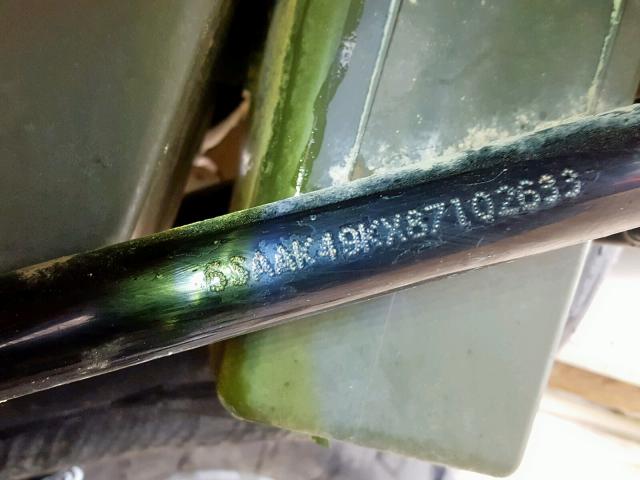 5SAAK49KX87102633 - 2008 SUZUKI LT-A400 F GREEN photo 10