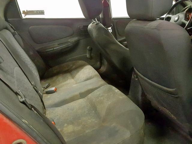 1B3ES56C82D643255 - 2002 DODGE NEON ES RED photo 6