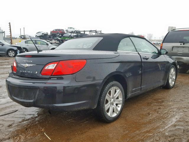 1C3BC5ED8AN172343 - 2010 CHRYSLER SEBRING TO BLACK photo 4