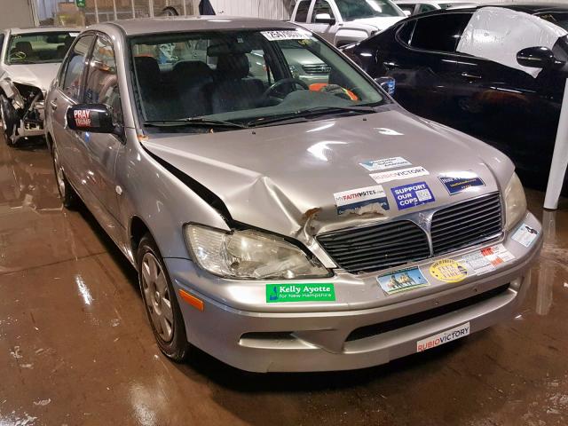 JA3AJ26E12U020848 - 2002 MITSUBISHI LANCER ES GRAY photo 1