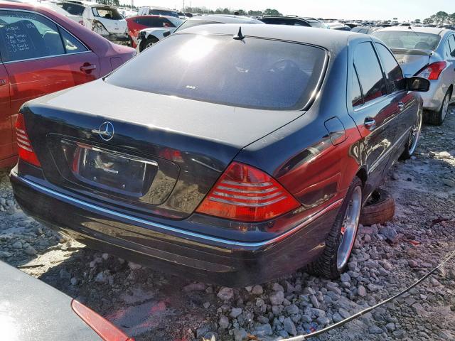 WDBNG70J82A253307 - 2002 MERCEDES-BENZ S 430 GRAY photo 4