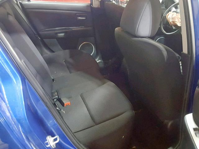 JM1BK123571751809 - 2007 MAZDA 3 S BLUE photo 6