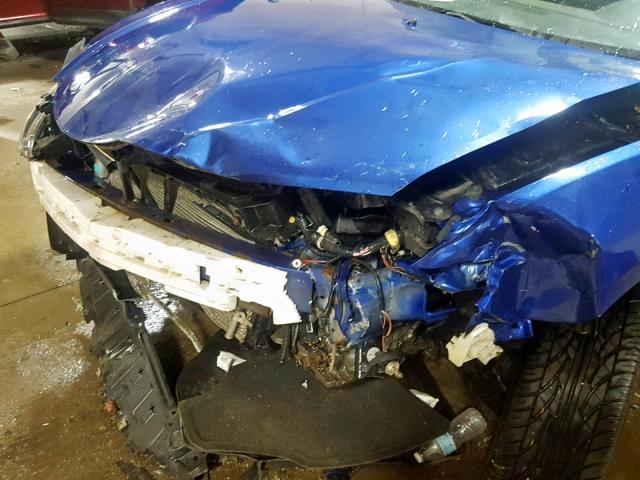 JM1BK123571751809 - 2007 MAZDA 3 S BLUE photo 9