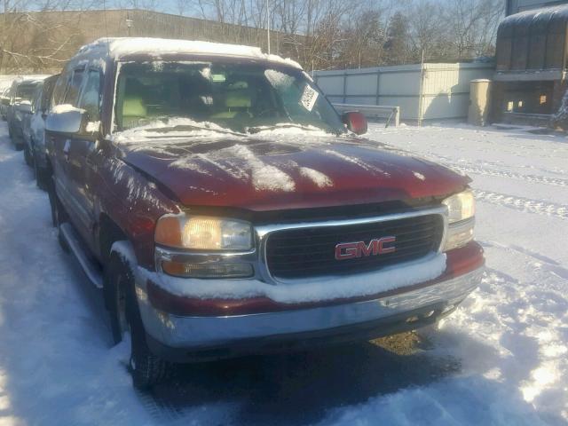 1GKEK13T31J272201 - 2001 GMC YUKON RED photo 1