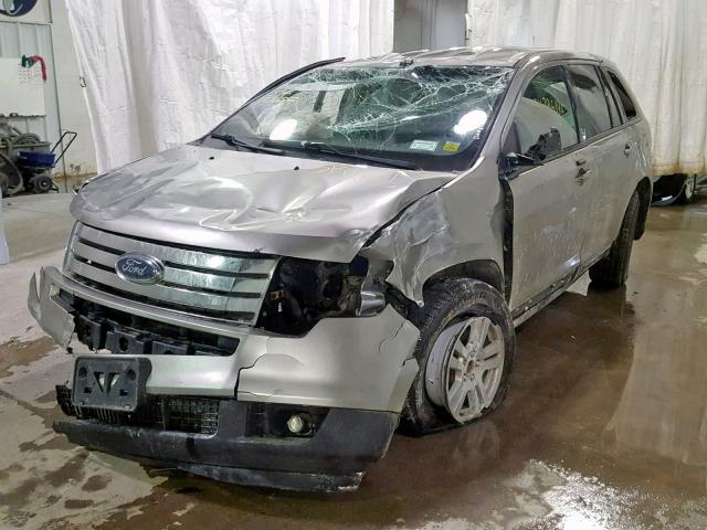 2FMDK48C98BA24286 - 2008 FORD EDGE SEL SILVER photo 2