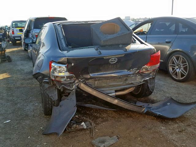 JTKJF5C71D3045891 - 2013 TOYOTA SCION TC ნაცრისფერი ფოტო 3