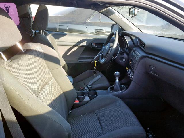 JTKJF5C71D3045891 - 2013 TOYOTA SCION TC ნაცრისფერი ფოტო 5