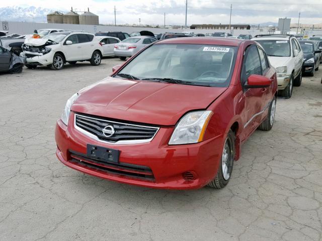 3N1AB6AP4AL619883 - 2010 NISSAN SENTRA 2.0 RED photo 1