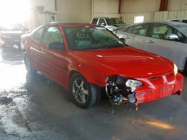 1G2NW12E54M694450 - 2004 PONTIAC GRAND AM G RED photo 1