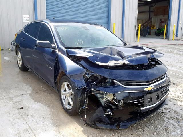 1G1ZB5ST6GF341506 - 2016 CHEVROLET MALIBU LS BLUE photo 1