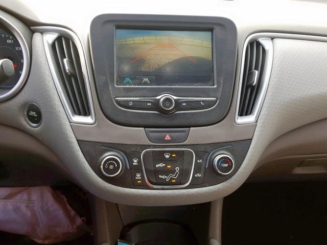 1G1ZB5ST6GF341506 - 2016 CHEVROLET MALIBU LS BLUE photo 9