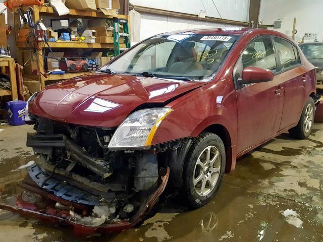 3N1AB61E79L616163 - 2009 NISSAN SENTRA 2.0 RED photo 2