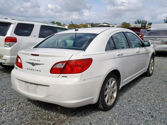 1C3LC56D39N545187 - 2009 CHRYSLER SEBRING TO WHITE photo 4