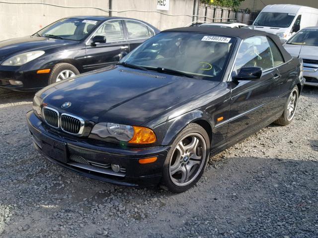 WBABS53441JU81247 - 2001 BMW 330 I BLACK photo 2