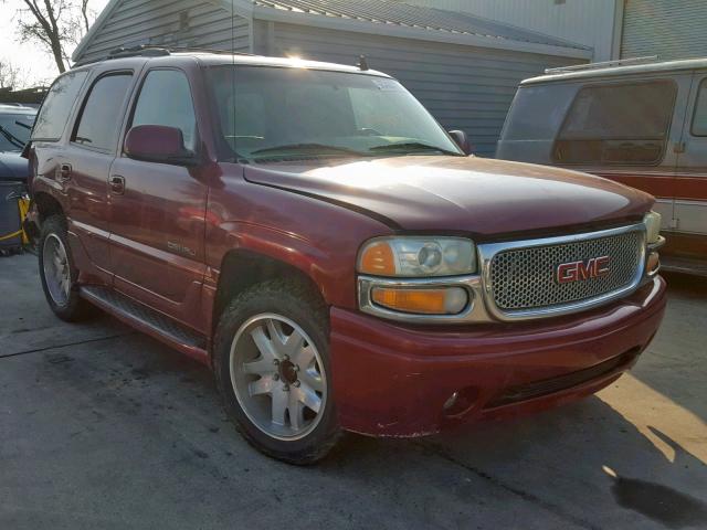 1GKEK63U06J117263 - 2006 GMC YUKON DENA BURGUNDY photo 1