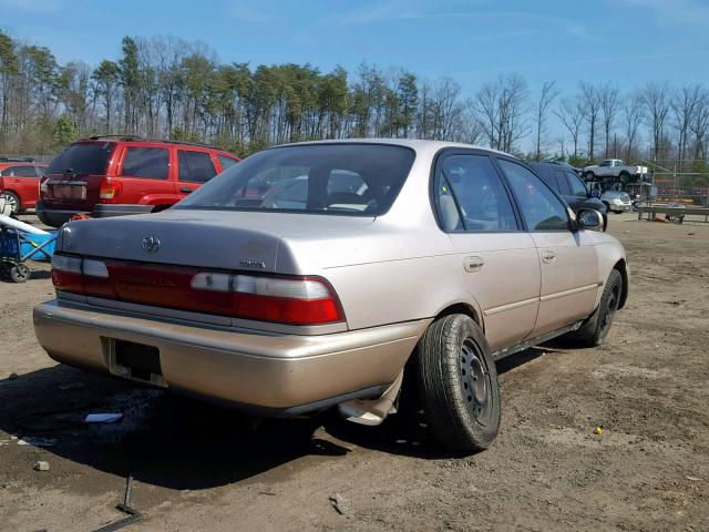 1NXBB02E0VZ601786 - 1997 TOYOTA COROLLA DX GOLD photo 4